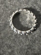 King Baby Studio Lotus Petal Ring Sterling Silver .925 Size 12 USA Retired picture