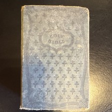 American Bible Society Holy Bible Old & New Testaments Hardcover 1904 New York picture