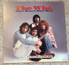 The WHO 25th Anniversary Who's Better Promotional Flat Record Store Promo POSTER picture
