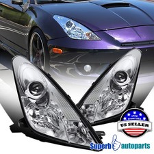 Fits 2000-2005 Celica Projector Headlights Replacement Left+Right picture
