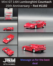Mini GT Lamborghini Countach 25th Anniversary – Red #1192 1/64 picture
