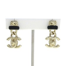 CHANEL B21S earrings [B rank] Authentic From Japan picture