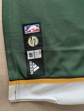 Jersey Authentic NBA Seattle Supersonics Adidas Kevin Durant Size 48  picture