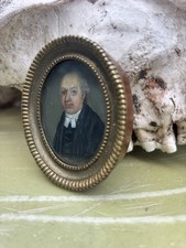 C.1800 GEORGIAN CLERGYMAN PORTRAIT MINIATURE picture