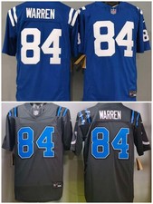 Tariffs​ Free IND Colts #84 Tyler Warren F.U.S.E Sewn Stitched Jersey. picture