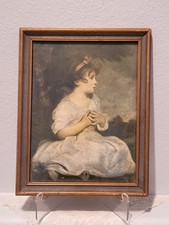 Framed Art Print Joshua Reynolds Age of Innocence Framed Art Print Old Antique  picture