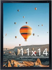 11x14 Picture Frame, Black Poster Frame, 14x11 Picture Frame Black Wall Mounting picture