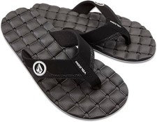Volcom Men's Recliner Sandals – Water-friendly Flip Flops With Comfort Foam picture