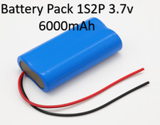 3.7v 6000 mAh  Li-ion  battery pack 1S2P picture