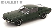 KK Scale 1:18 1968 FORD MUSTANG GT FASTBACK - Dark Green 