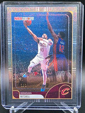  1 of 1 Donovan Mitchell Pixel Burst Platinum true 1/1 Topps 25-26 NBA Hoops #76 picture
