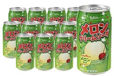 Felice Melon Cream Soda, 11.83 Fl Oz | Pack of 12 ( Made in Japan ) picture