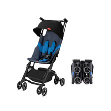 GB Pockit+ All-Terrain Travel Lightweight Stroller Blue picture