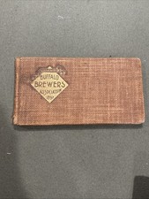 1897 Buffalo New York Brewers Convention Association Book Photos Pre Pro Photos picture