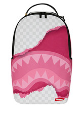 SPRAYGROUND UNMASKED BACKPACK - Pink Tear Sharks in Paris Bag - Limited Edition picture