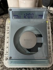 Sony Dream Machine ICF-CD855V CD Player Alarm Clock Radio FOR PARTS picture