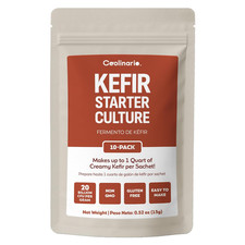 Kefir Starter Culture (10-Pack, 1.5g Sachets) Live Probiotic Cultures for Homema picture