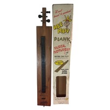 Vintage 1976 Hee Haw Plank Dulcimer Musical Instrument Tut Taylor Wood USA Origi picture