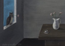Gertrude Abercrombie oil painting on canvas signed picture