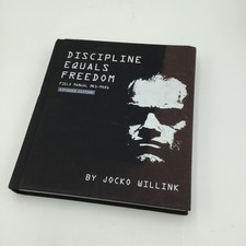 *SIGNED* Jocko Willink Discipline Equals Freedom Field Manual EXPANDED ED picture