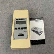 X-Rite 341 Densitometer Dot Meter Battery Operated w/ Manual & Case picture