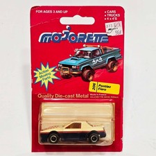 Vintage Majorette 206 Pontiac Fiero / White w/ Mobil Heuer Tampo / France picture