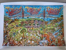2025 Dead and Company Poster Miles Tsang 3Day Set 60 Anniversary SF #849/849/699 picture