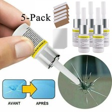 5 Pack Auto Glass Nano Repair Fluid Car Windshield Resin Crack Tool Kit US Ship picture