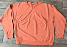 ComfortWash by Hanes Unisex Garment-Dyed Crew Sweatshirt GDH400 Clay 3XL picture