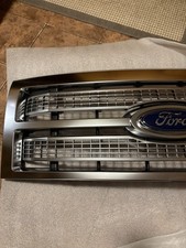 09-12 Ford F150 Platinum Satin Silver Front Upper Grill AL3Z-8200-E OEM picture