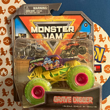 Spin Master Monster Jam Grave Digger 2023 1:64 Diecast Monster Truck NIB picture