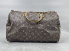 Vintage Louis Vuitton Monogram Speedy 35 Duffle Bag French Co Talon Zipper picture