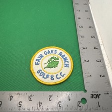 Fair Oaks Ranch Golf And Country Club Patch 87I-1775J picture