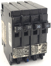 Lot of 2- Q2020NC Siemens 20A 240V Tandem Circuit Breaker -Next Day Option -Flaw picture