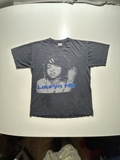 Crazy Rare VTG 1998/99 R&B The Miseducation Of Lauryn Hill Rap Tee/busta Rymes picture