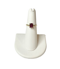 10KT Gold 1.5 CT Pink Tourmaline Ring Size 5.5 - Heart Of The Ocean Jewelry  picture