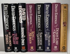 Lot 8 DAVID EDDINGS Fantasy Novels All HB Malloreon Elenium picture