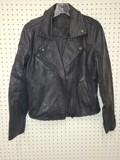 Blanknyc Black Faux Leather Moto Jacket Womens Size S picture