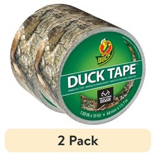 (2 PACK) Realtree Edge Camo Duck Tape Brand Duct Tape,1.88 in. x 15 yd., Camo picture