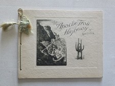 Arizona Apache Trail Highway Antique Portfolio of Photos c1920, 11 Photogravures picture