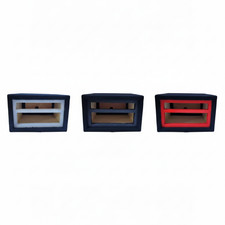 NEW RDCARSHOW Custom Painted Radio Box Enclosure for 1 Radio & Equalizer picture