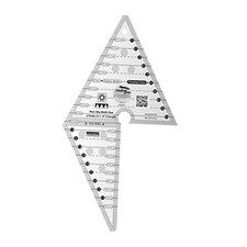  2 Peaks in 1 Triangle Quilt Ruler - CGR2P1  picture