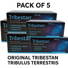 5X ORIGINAL Tribestan 250mg x60 Tabs | Bulgarian Tribulus by Sopharma picture