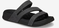crocs getaway gems strappy sandals size 7 NEW picture
