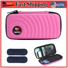 CDBXPRG Insulin Cooler Travel Case, 2 Ice Pack TSA Approved Pink picture