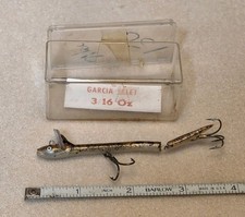 GARCIA EELET 3/16 oz Fishing Lure Vintage w/Plastic Case picture