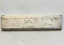 Rocky Mountain Mint Vintage 5.20 oz .999 Silver Bar picture