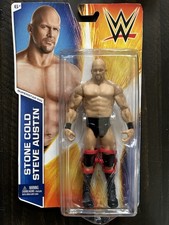 2014 NEW WWE Mattel Stone Cold Steve Austin Basic Wrestling Figure Superstar 41 picture
