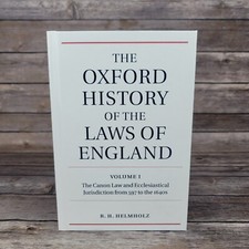 The Oxford History of the Laws of England: Volume I by R. H. Helmholz Hard Cover picture