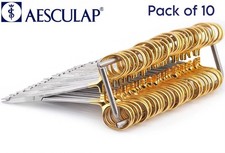 AESCULAP BM128R Durogrip Hegar Oslon pin wire cutter needle holder 10 pcs 5.75'' picture